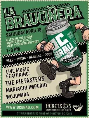 LA BRAUCIÑERA - DC BRAU 15th ANNIVERSARY PARTY
